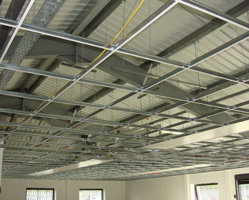 Office Dropdown Ceiling Tiles Install / Repairs